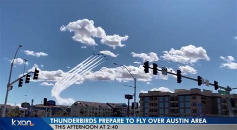 Air Force Thunderbirds, a joint venture started in April. . Jets flying over austin today 2023 reddit